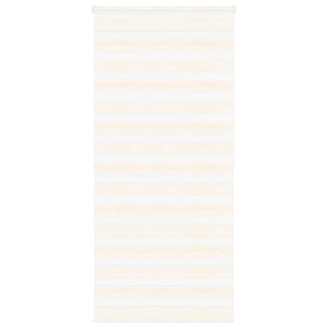 vidaXL Zebra rolgordijn 95x200 cm stofbreedte 90,9 cm marmerbeige