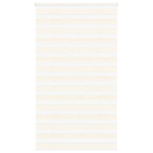 vidaXL Zebra rolgordijn 120x200 cm stofbreedte 115,9 cm marmerbeige