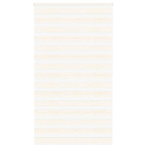 vidaXL Zebra rolgordijn 135x200 cm stofbreedte 130,9 cm marmerbeige