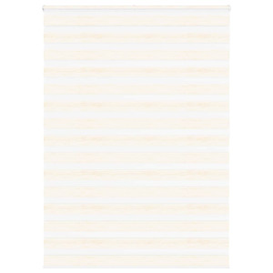 vidaXL Zebra rolgordijn 155x200 cm stofbreedte 150,9 cm marmerbeige