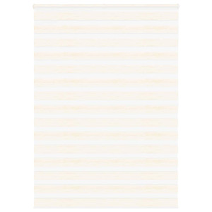 vidaXL Zebra rolgordijn 160x200 cm stofbreedte 155,9 cm marmerbeige