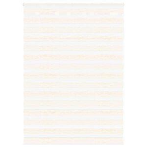 vidaXL Zebra rolgordijn 165x200 cm stofbreedte 160,9 cm marmerbeige