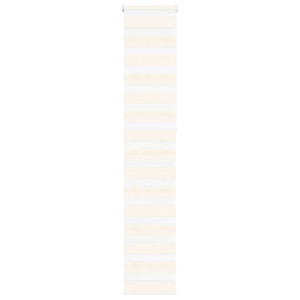 vidaXL Zebra rolgordijn 40x230 cm stofbreedte 35,9 cm marmerbeige