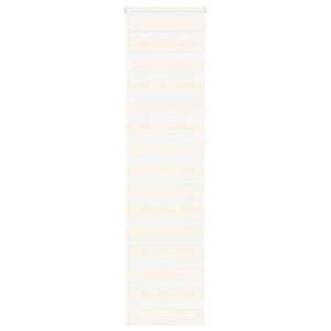 vidaXL Zebra rolgordijn 55x230 cm stofbreedte 50,9 cm marmerbeige