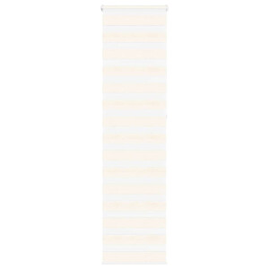 vidaXL Zebra rolgordijn 55x230 cm stofbreedte 50,9 cm marmerbeige