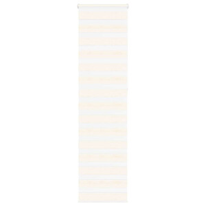 vidaXL Zebra rolgordijn 65x230 cm stofbreedte 60,9 cm marmerbeige