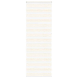 vidaXL Zebra rolgordijn 70x230 cm stofbreedte 65,9 cm marmerbeige