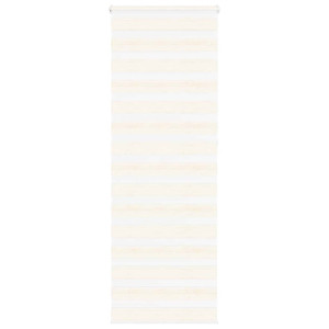 vidaXL Zebra rolgordijn 75x230 cm stofbreedte 70,9 cm marmerbeige