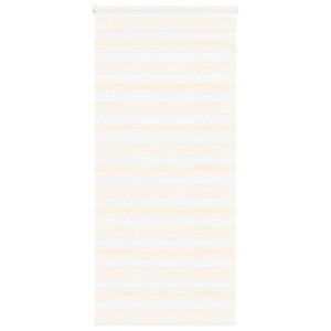 vidaXL Zebra rolgordijn 95x230 cm stofbreedte 90,9 cm marmerbeige