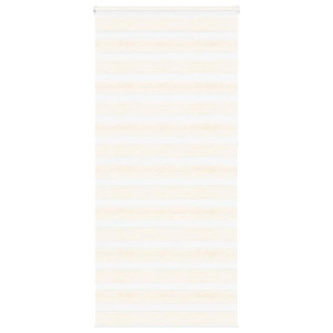 vidaXL Zebra rolgordijn 100x230 cm stofbreedte 95,9 cm marmerbeige