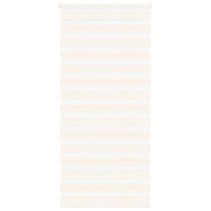 vidaXL Zebra rolgordijn 100x230 cm stofbreedte 95,9 cm marmerbeige