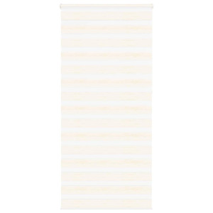 vidaXL Zebra rolgordijn 110x230 cm stofbreedte 105,9 cm marmerbeige