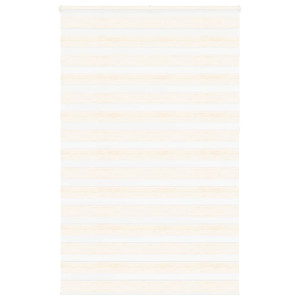 vidaXL Zebra rolgordijn 140x230 cm stofbreedte 135,9 cm marmerbeige