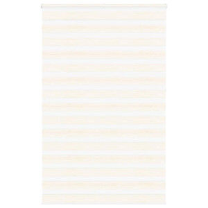 vidaXL Zebra rolgordijn 150x230 cm stofbreedte 145,9 cm marmerbeige