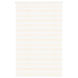 vidaXL Zebra rolgordijn 150x230 cm stofbreedte 145,9 cm marmerbeige