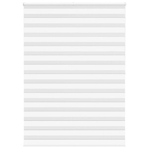 vidaXL Zebra rolgordijn 160x200 cm stofbreedte 155,9cm polyester wit