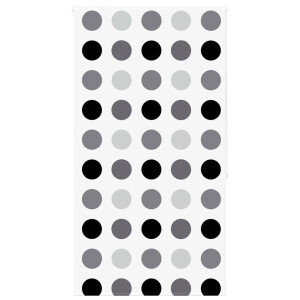 vidaXL Doucherolgordijn 130x240 cm stofbreedte 126 cm