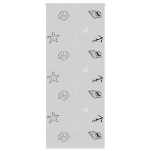 vidaXL Doucherolgordijn 90x240 cm stofbreedte 86 cm