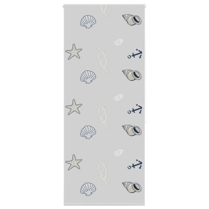 vidaXL Doucherolgordijn 100x240 cm stofbreedte 96 cm