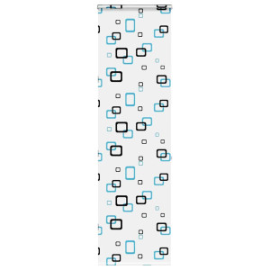 vidaXL Doucherolgordijn met cassette 60x240 cm stofbreedte 56 cm