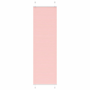 vidaXL Plissé rolgordijn 65x200 cm stofbreedte 64,4 cm polyester roze