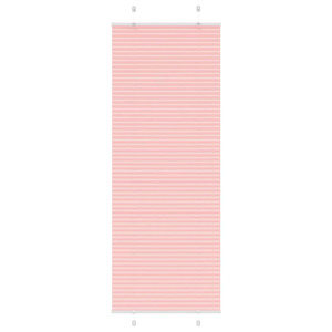 vidaXL Plissé rolgordijn 70x200 cm stofbreedte 69,4 cm polyester roze