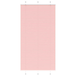 vidaXL Plissé rolgordijn 105x200cm stofbreedte 104,4cm polyester roze