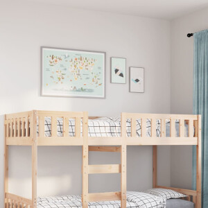 vidaXL Kinderbed zonder matras massief grenenhout 75x190 cm