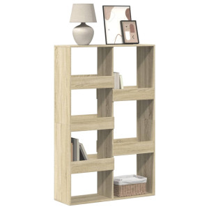 vidaXL Boekenkast 100x33x155,5 cm bewerkt hout sonoma eikenkleurig