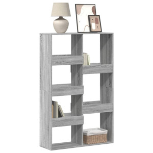 vidaXL Boekenkast 100x33x155,5 cm bewerkt hout grijs sonoma eiken