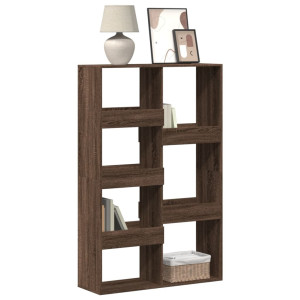 vidaXL Boekenkast 100x33x155,5 cm bewerkt hout bruin eikenkleurig