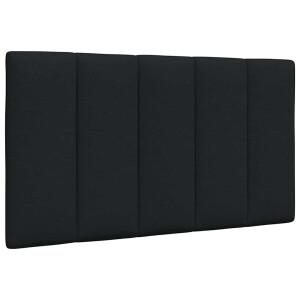 vidaXL Hoofdbordkussen "Hanko" 80 cm stof zwart