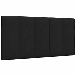 vidaXL Hoofdbordkussen "Hanko" 100 cm stof zwart
