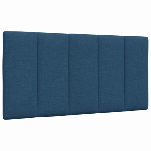 vidaXL Hoofdbordkussen "Hanko" 100 cm stof blauw