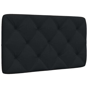 vidaXL Hoofdbordkussen 80 cm stof zwart