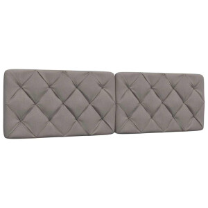 vidaXL Hoofdbordkussen 180 cm stof taupe