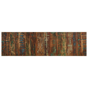 vidaXL Hoofdbord 180 cm massief gerecycled hout meerkleurig