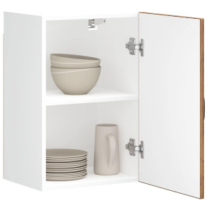 vidaXL Keukenwandkast Kalmar bewerkt hout oud houtkleurig