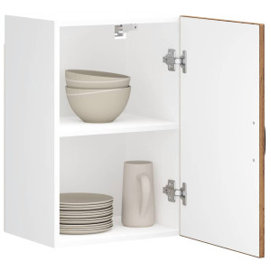 vidaXL Keukenbovenkast Lucca bewerkt hout oud houtkleurig