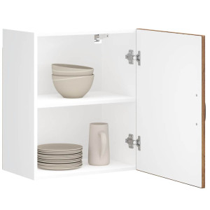 vidaXL Keukenbovenkast Lucca bewerkt hout oud houtkleurig
