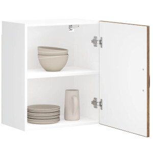 vidaXL Keukenwandkasten 2 st Lucca oud houtkleurig bewerkt hout