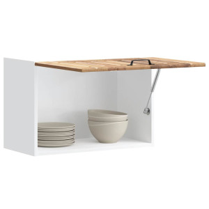 vidaXL Keukenbovenkast Lucca bewerkt hout oud houtkleurig