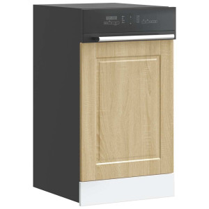 vidaXL Vaatwaspaneel Porto 45x1,5x57 cm bewerkt hout sonoma eikenkleur