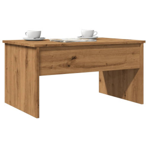 vidaXL Salontafel 80x50,5x41,5 cm bewerkt hout artisanaal eikenkleurig