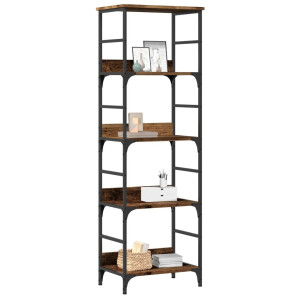 vidaXL Boekenkast 50x33x153 cm bewerkt hout oud houtkleurig