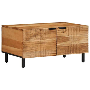 vidaXL Salontafel 80x50x40 cm Massief Acaciahout