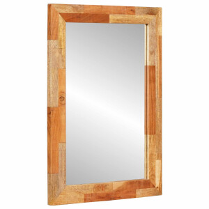 vidaXL Badkamer Spiegel met opslag Artisan Eiken 50 x 70 x 2,5 cm