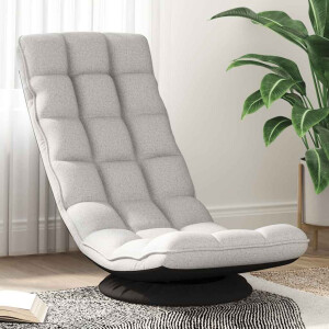 vidaXL Vloerkruk Cloud 70x51x79 cm stof wolkengrijs