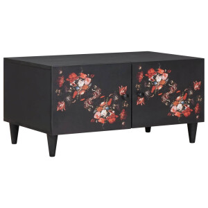 vidaXL Salontafel Multikleur 80 x 50 x 40 cm Massief Mango Hout