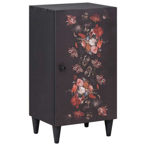 vidaXL Opslagkasten Multikleur 40 x 33,5 x 75 cm Massief Mango Hout